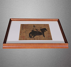 盐城书画装裱配框服务案例